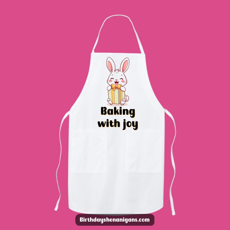 Funny Rabbit Gift Apron: Cook and Celebrate with Hilarious Joy