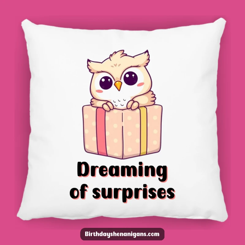 Funny Owl Surprise Pillow: Cozy Up With Gift Joy