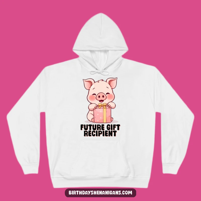 Cozy Funny Kawaii Pig Hoodie: Gift-Wrapped Happiness for Colder Days!