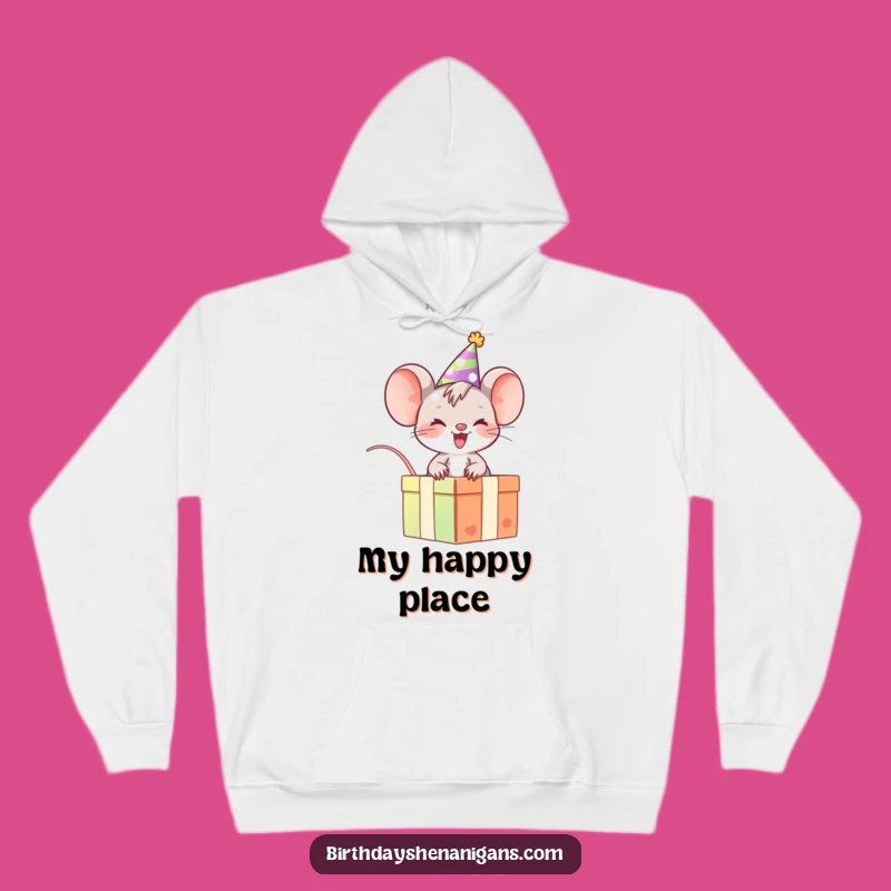 Funny Mouse Hoodie: Cozy Giggling Rider Sweatshirt, Warm & Hilarious Gift!