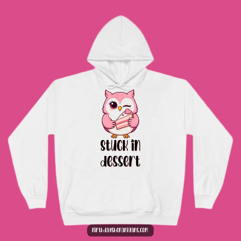 Funny Winking Owl Hoodie: Cozy Up with This Hilarious Treat-Loving Companion