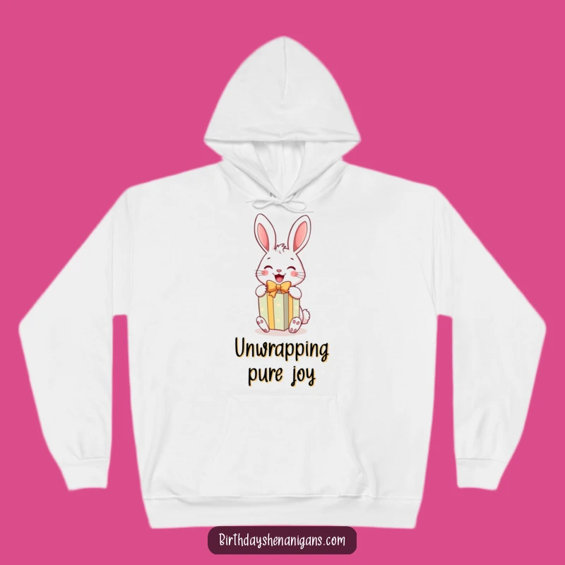 Funny Rabbit Gift Hoodie: Cozy and Hilarious Comfort for Joy