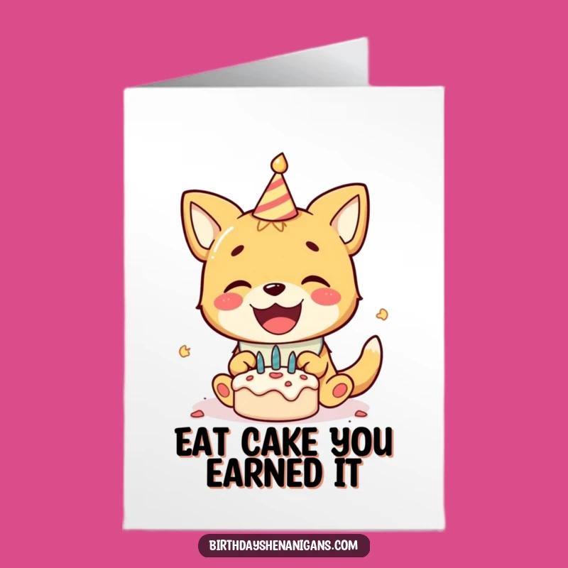 Free Printable Birthday Dog Card: Funny DIY Downloadable Gift for Dog Lovers