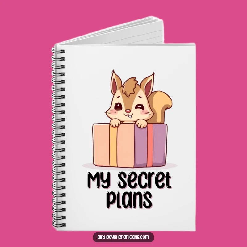 Funny Giggling Squirrel Notebook: Jot Down Ideas with This Hilarious Surprise Companion
