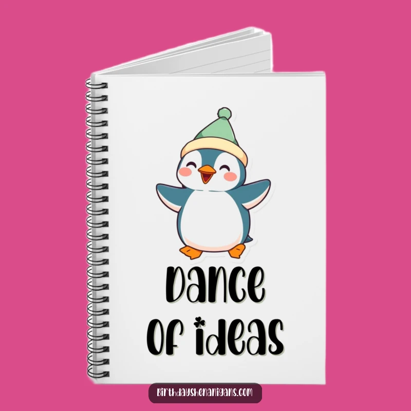 Funny Kawaii Penguin Notebook: Dance Through Your Notes Hilariously!
