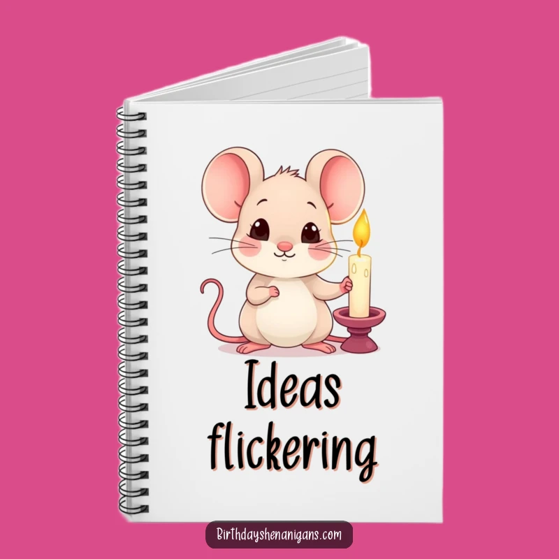 Funny Kawaii Mouse Journal: Hilarious Gift for Capturing Curious Thoughts