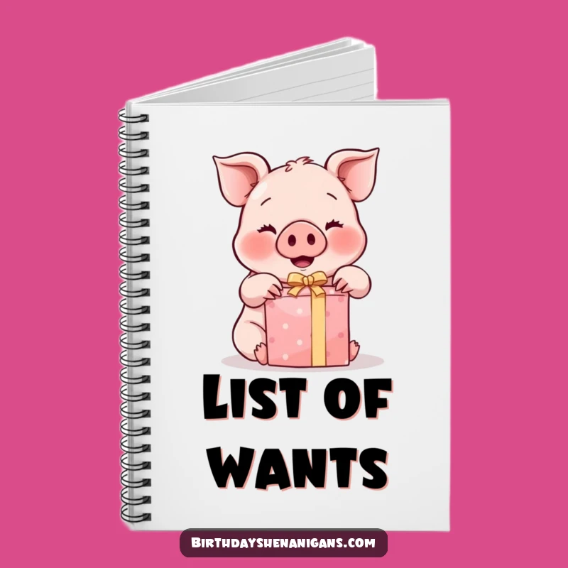 Funny Kawaii Pig Notebook: Journal Your Joyful Discoveries Hilariously!
