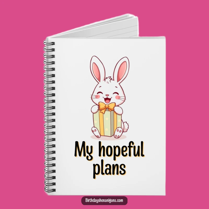Funny Rabbit Gift Notebook: Jot Down Joyful and Funny Ideas