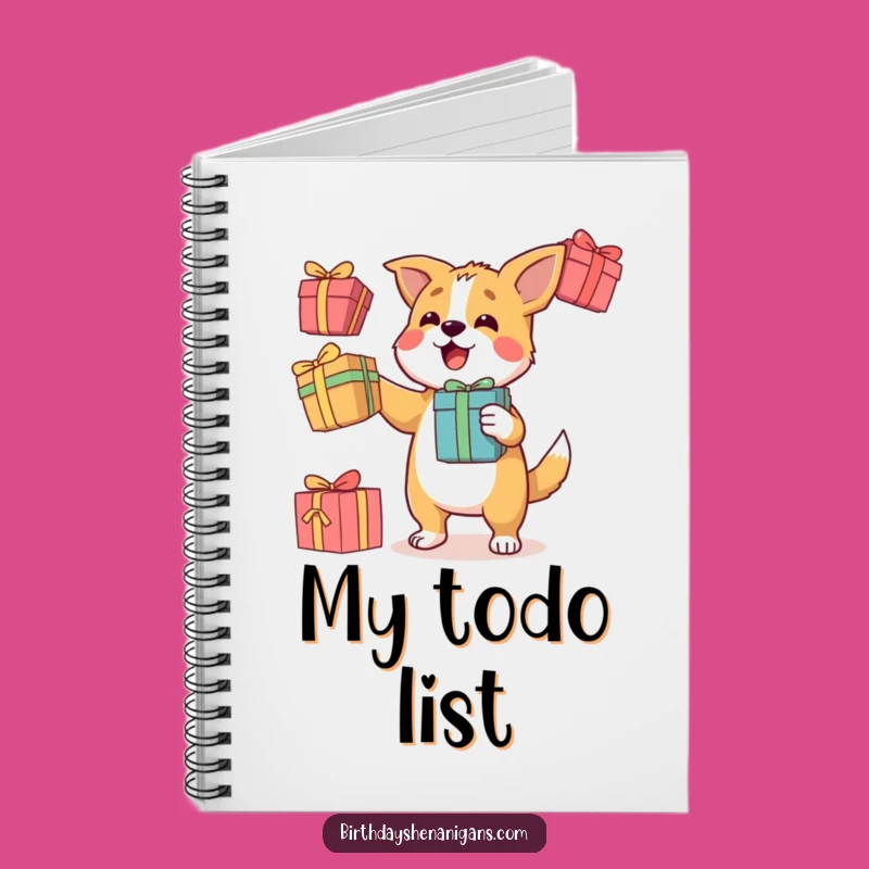 Funny Dog Juggling Notebook: Determined Character, Gifts, Journaling
