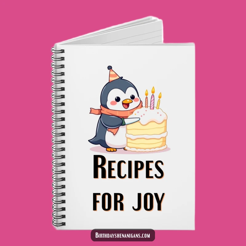 Funny Penguin Birthday Scarf Notebook: Hilarious Journaling, Perfect Funny Gift Idea!