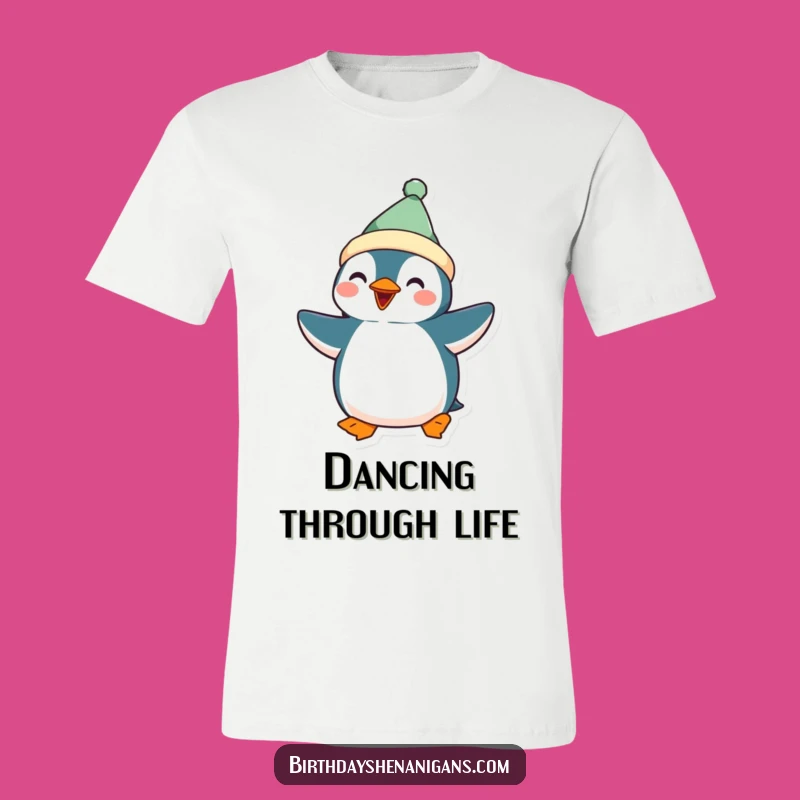 Funny Kawaii Penguin Dance Tee: Show Off Your Hilarious Moves!
