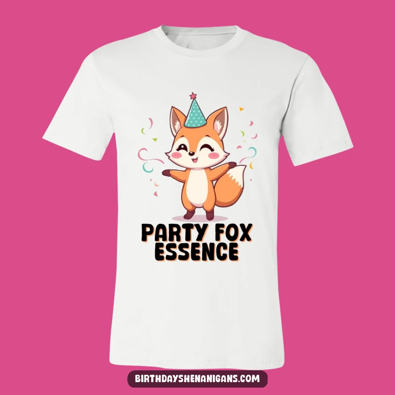 Funny Fox Dance Tee: Sparkly Hat T-Shirt, Hilarious Party Gift!