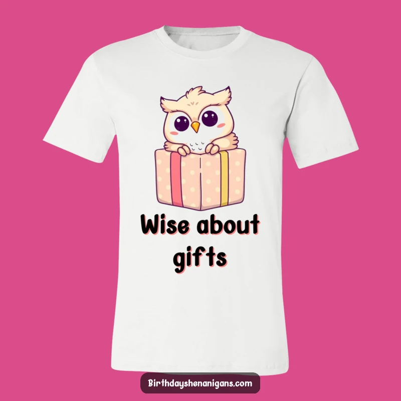 Funny Owl Gift Peek T-Shirt: Wear Your Joyful Surprise